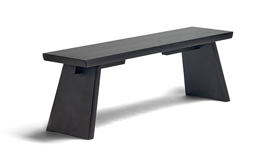 LHASA Small Meditation Table by DAIKUKAI - ebonized finish